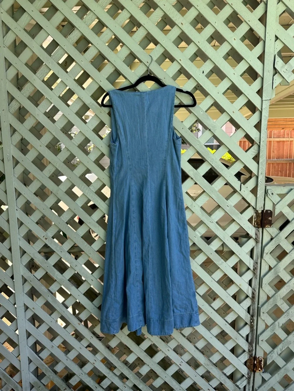 Reformation Sebastien Denim Midi Dress - Picture 7 of 7